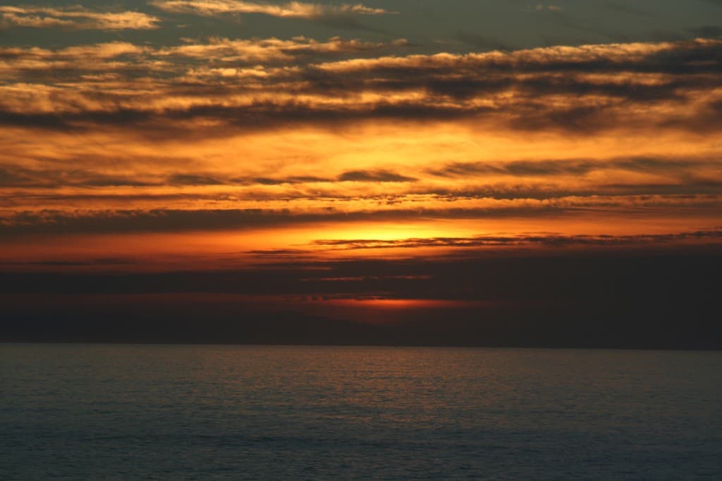 Le ciel en feu