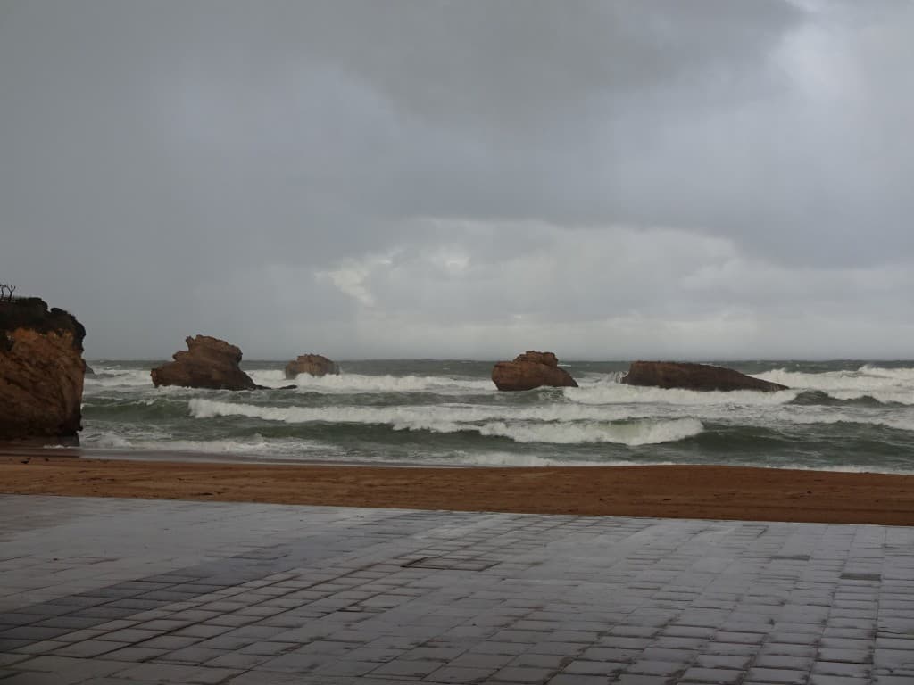 Plus d'été indien à la Grande-Plage