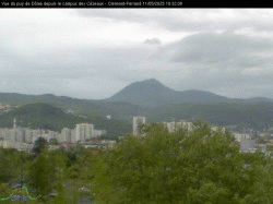Clermont-Ferrand - Campus - vue Puy de Dôme 