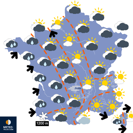 Aggravation et extension des inondations, puis plus froid