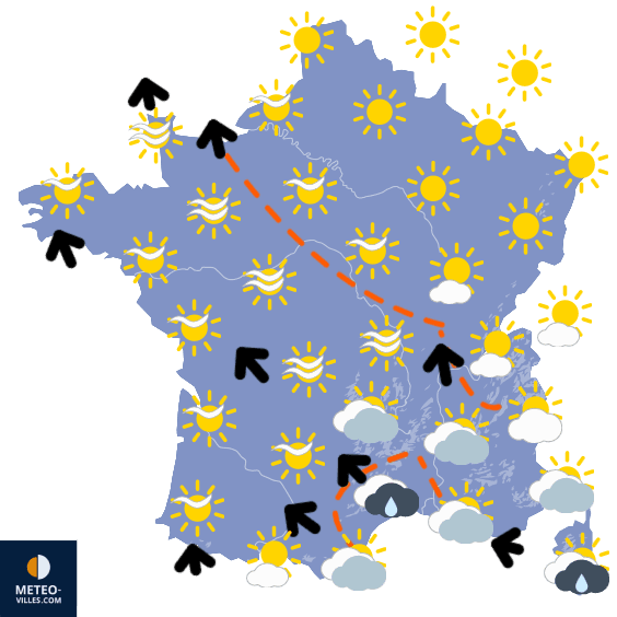 Douceur, sable du Sahara et pluies méditerranéennes