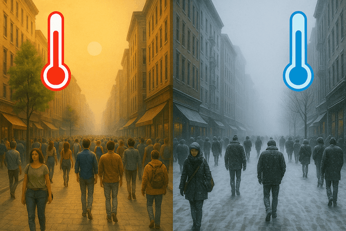 Changement radical de temps : Une vague de froid avec neige est-elle possible dans les prochains jours ?