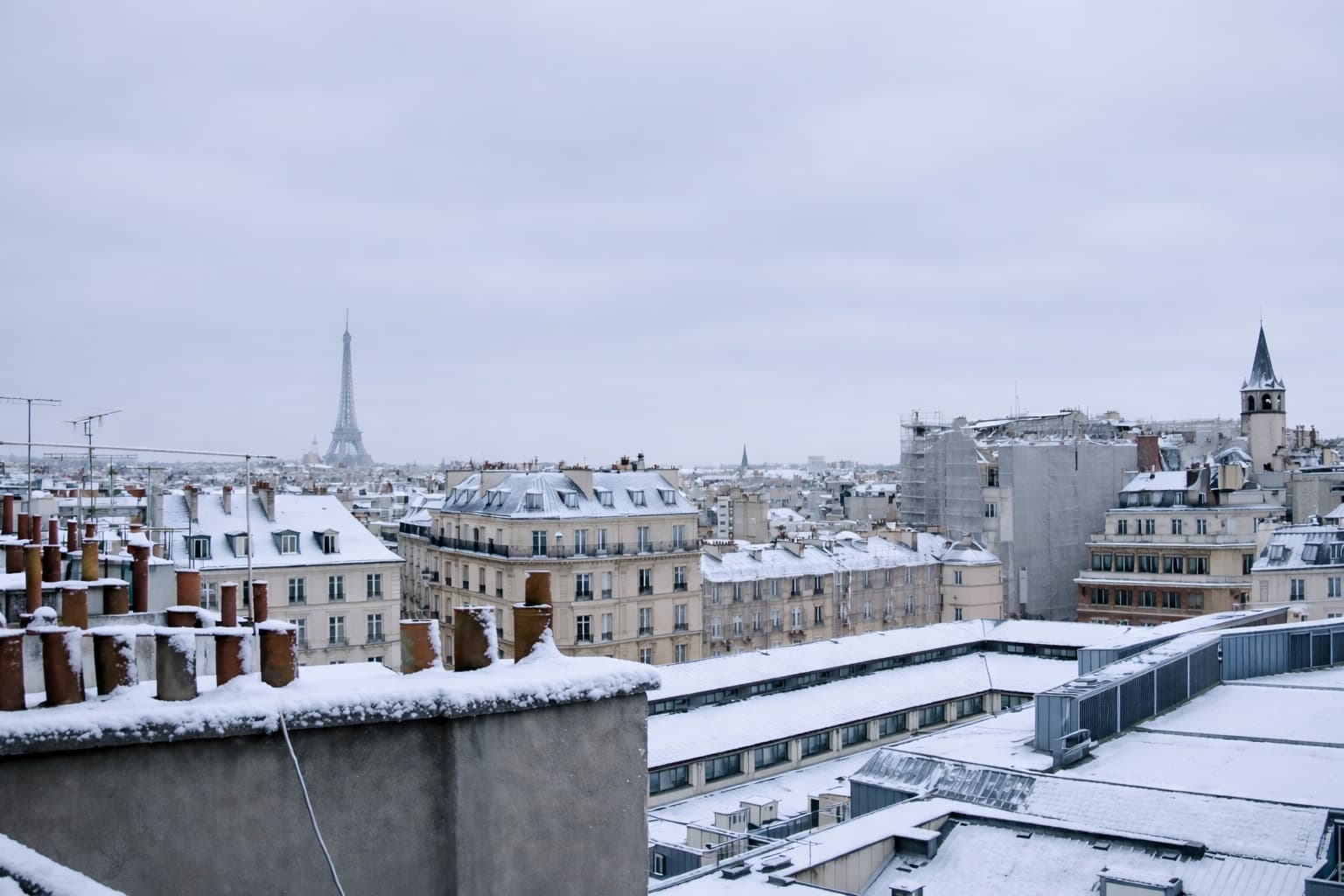 Jusqu'à 20 cm de neige en Île-de-France pour l'arrivée du printemps 2018 !