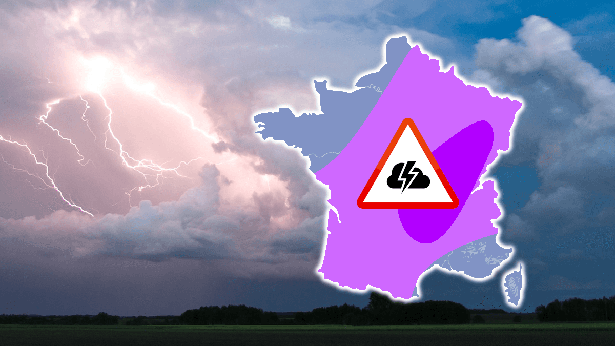 Attention au risque d'orages de grêle après la chaleur
