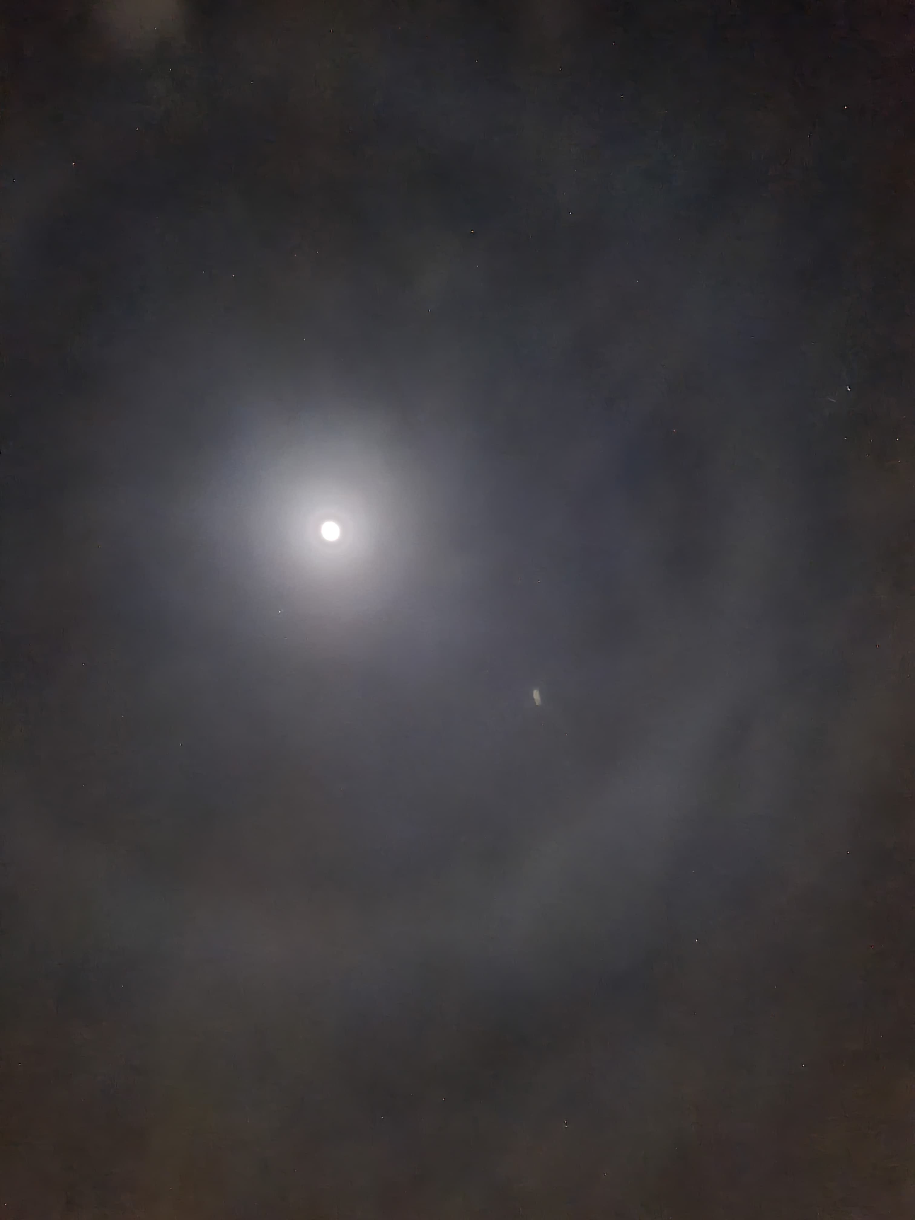 Halo lunaire