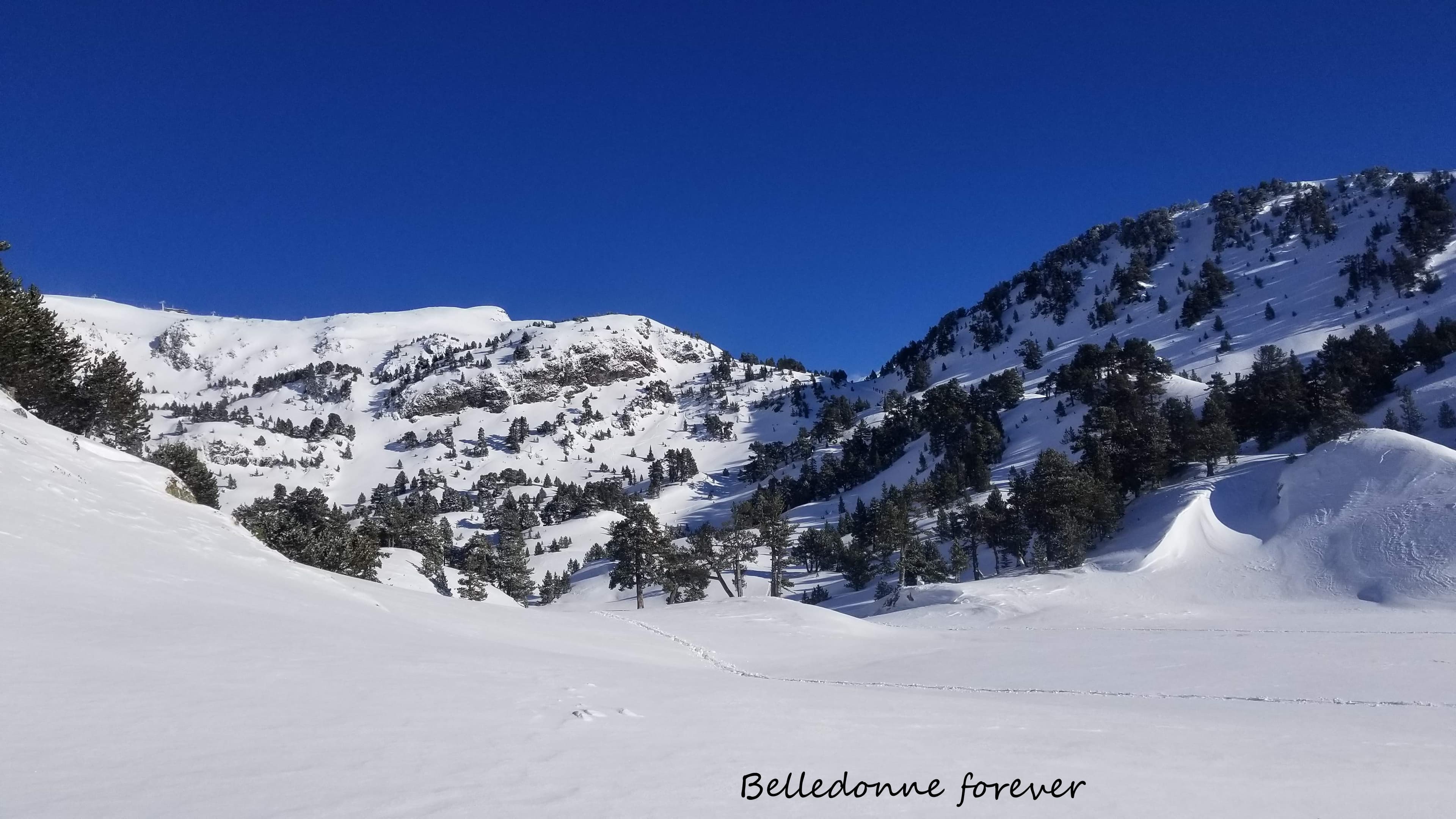 Plus calme au lac achard - bonne neige à l'abris du vent A.P.
