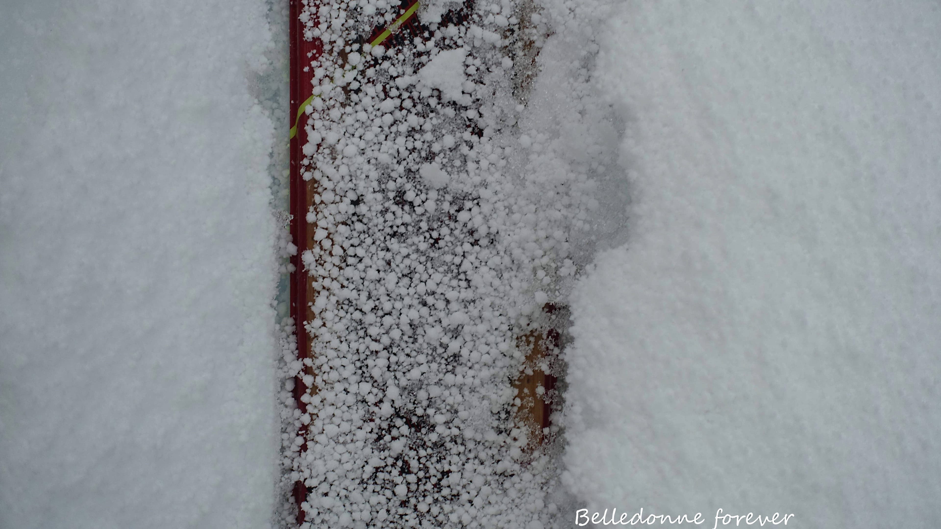 Grésil + vent -> sensation d'acuponcture sur le visage A.P.