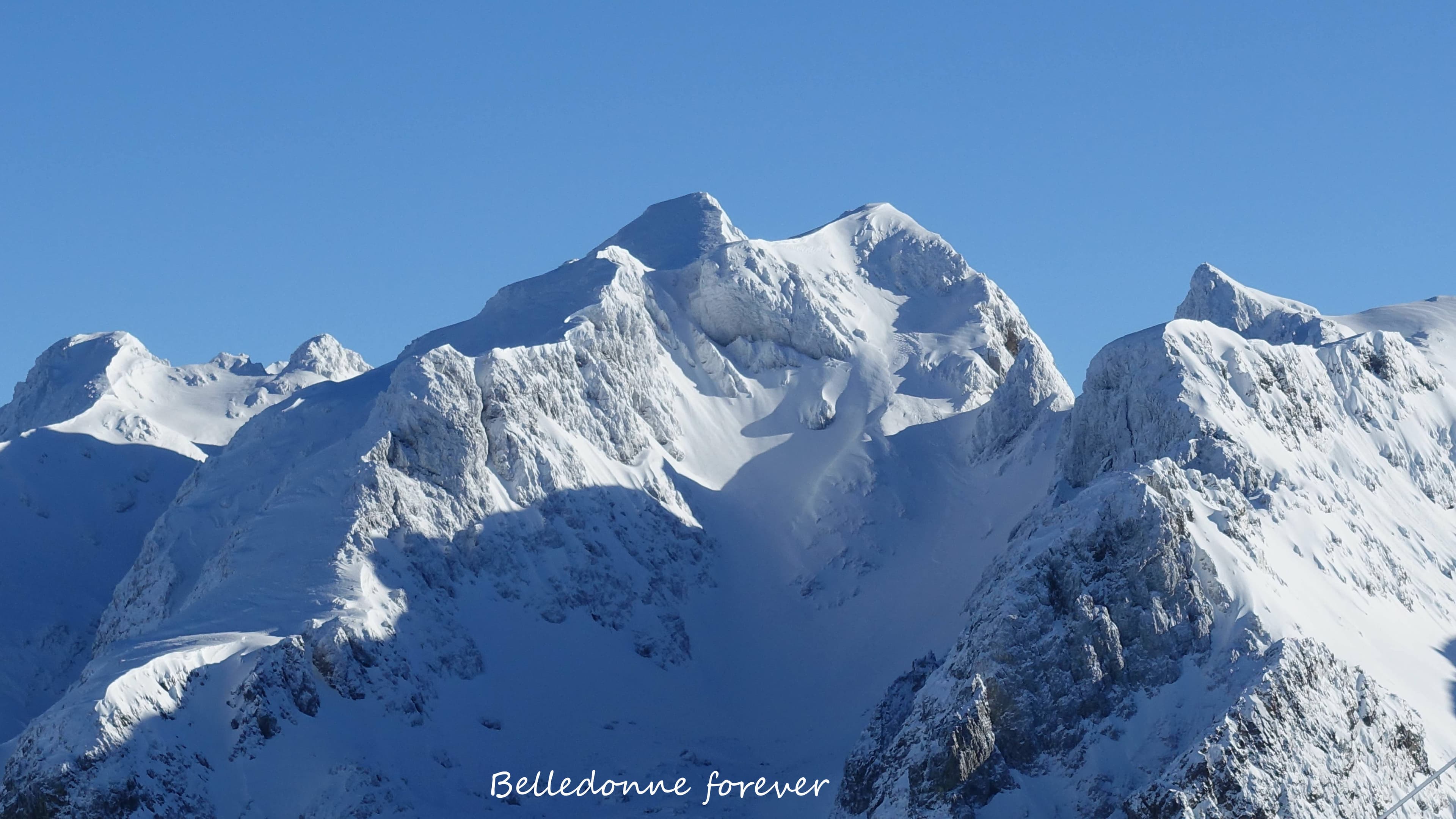 Météo meilleur que prévue Belledonne magnifique A.P.