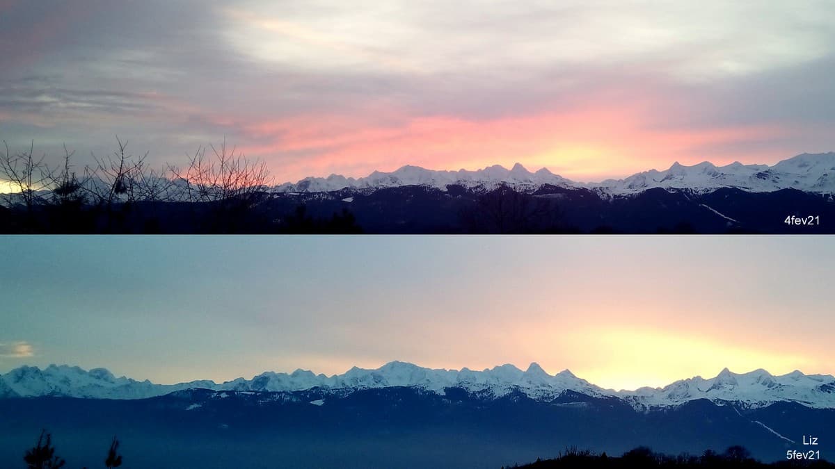 lever du 4 et 5 fév 21