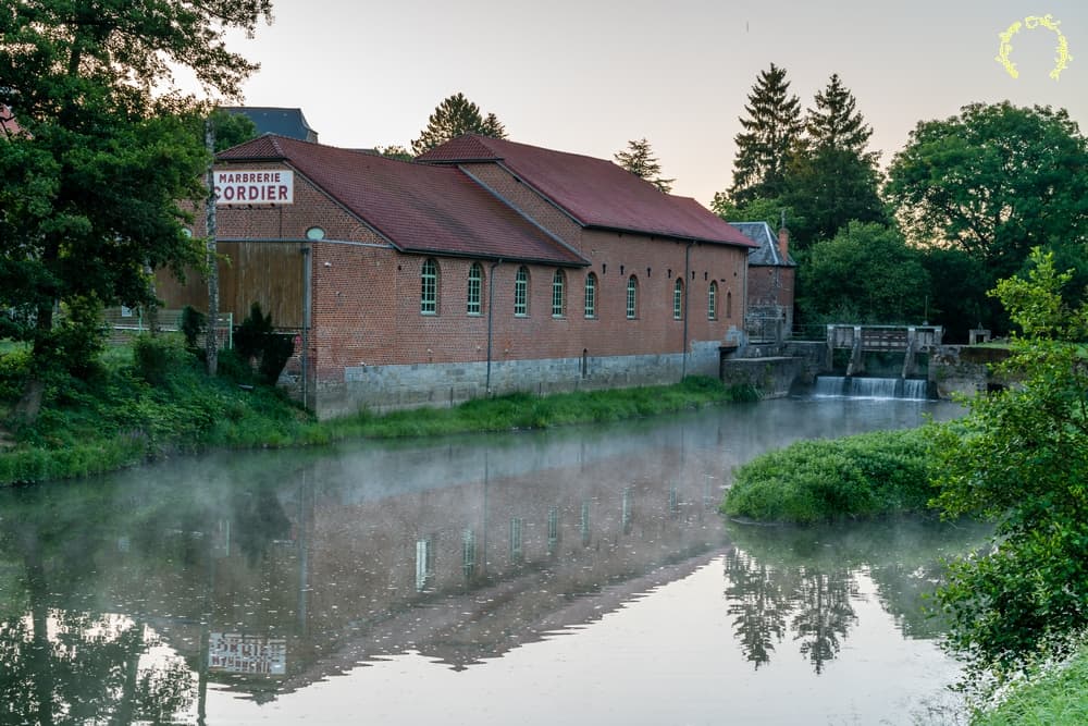 Brume près du moulin