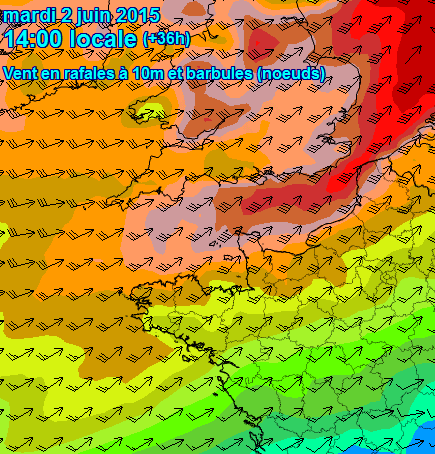 Image d'illustration pour Dépression Kamil : coup de vent en Manche et Mer du Nord
