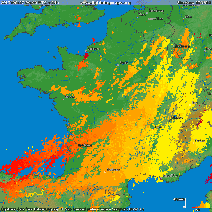 Image d'illustration pour Orage, vent fort, fraicheur : une fin Juin agitée