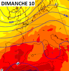 Image d'illustration pour Plein été et grosse chaleur près de la Méditerranée