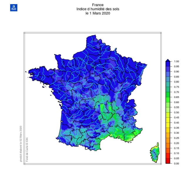 Image d'illustration pour Grand retour de l'anticyclone pour la seconde quinzaine de mars