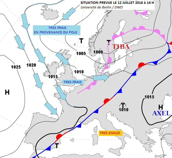 Image d'illustration pour Grande fraîcheur et retour de la neige sur les Alpes