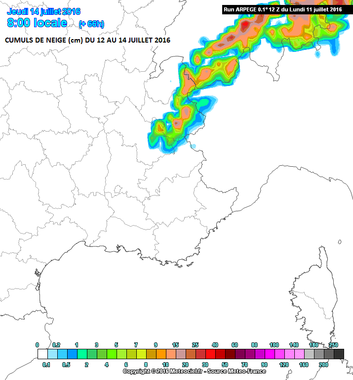 Image d'illustration pour Grande fraîcheur et retour de la neige sur les Alpes