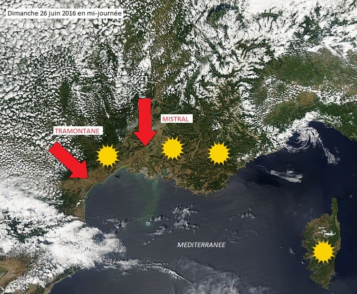 Image d'illustration pour Soleil, chaleur, vent et risque d'incendie près de la Méditerranée