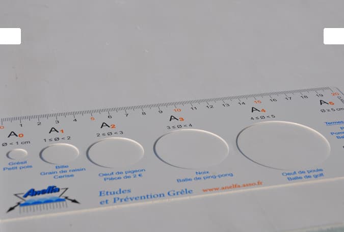 Image d'illustration pour Prévention de la grêle - Grêlimètre - Iodure d'argent - ANELFA