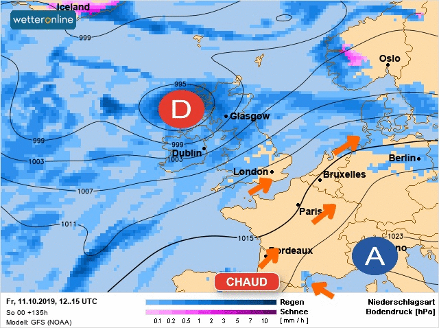Image d'illustration pour Après une pause agréable, retour du mauvais temps sur le long terme