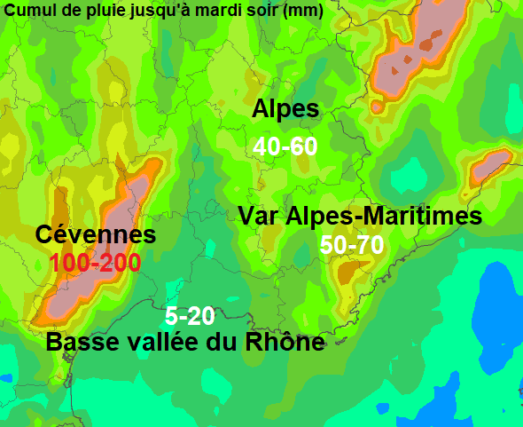 Image d'illustration pour Vers une dégradation massive du temps en début de semaine