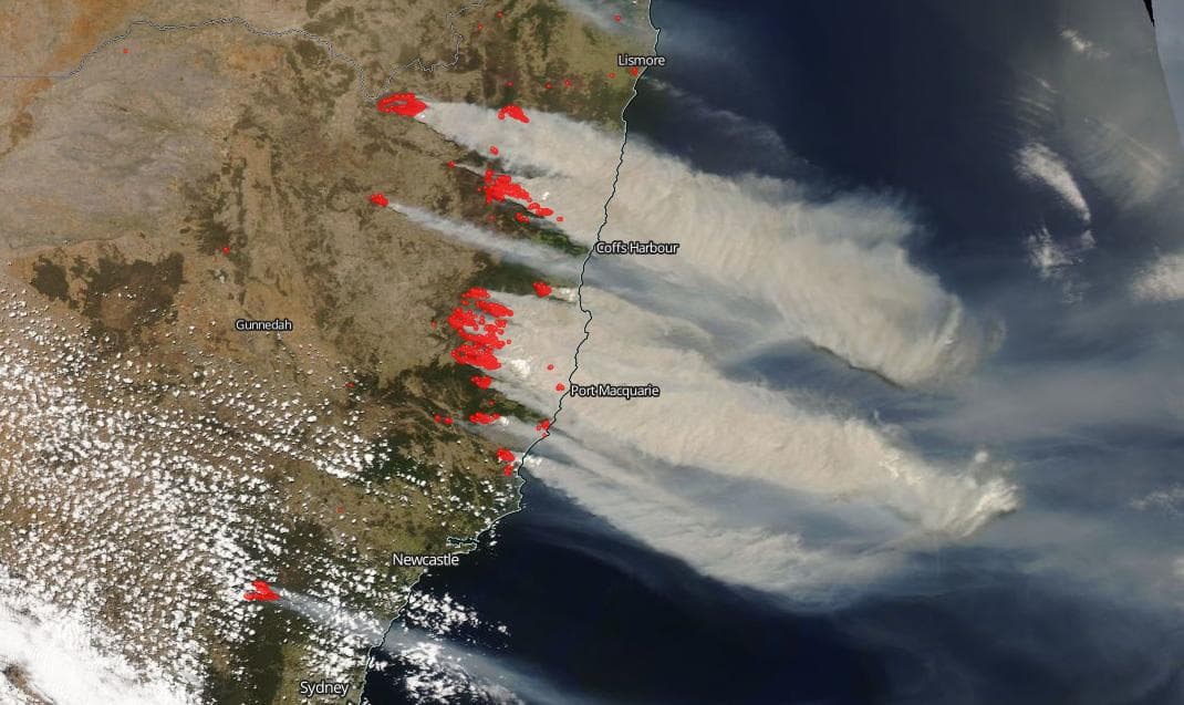 Image d'illustration pour Les incendies en Australie sont-ils liés au réchauffement climatique ? 