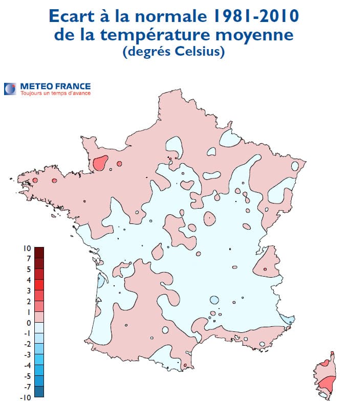 Image d'illustration pour Bilan météo officiel d'août 2013 en France