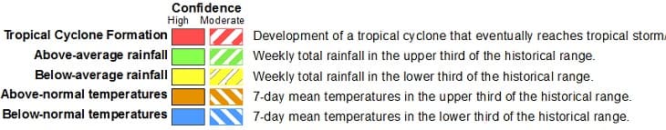 Image d'illustration pour Bulletin de météorologie tropicale - risque cyclonique