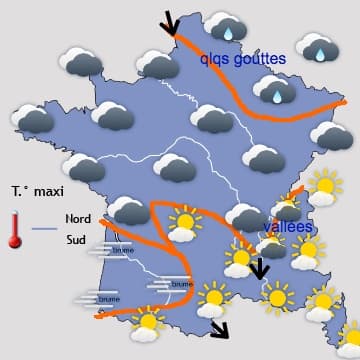 Image d'illustration pour Météo pour le réveillon, le jour de l'An et tendance pour début 2019