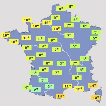 Image d'illustration pour Météo pour le réveillon, le jour de l'An et tendance pour début 2019