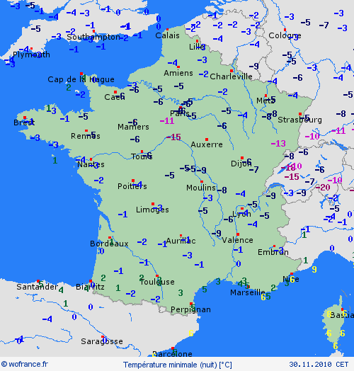 Image d'illustration pour Vague de froid et neige précoces fin novembre 2010