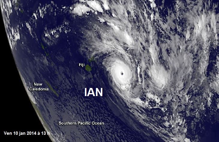 Image d'illustration pour Cyclone Ian sur les Iles Tonga