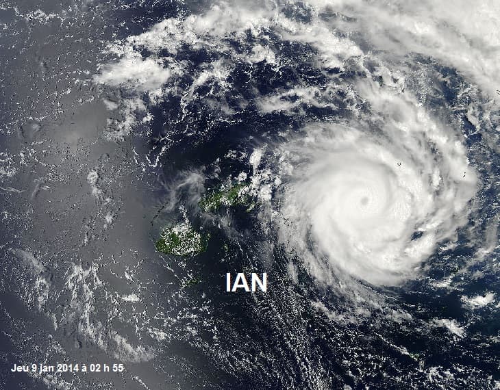 Image d'illustration pour Cyclone Ian sur les Iles Tonga
