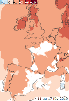 Image d'illustration pour Vers une seconde quinzaine de février très douce ? 