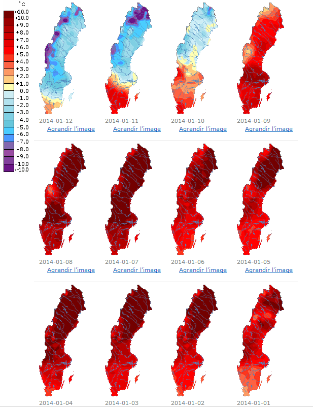 Image d'illustration pour Retour du froid en Scandinavie après une douceur anormale