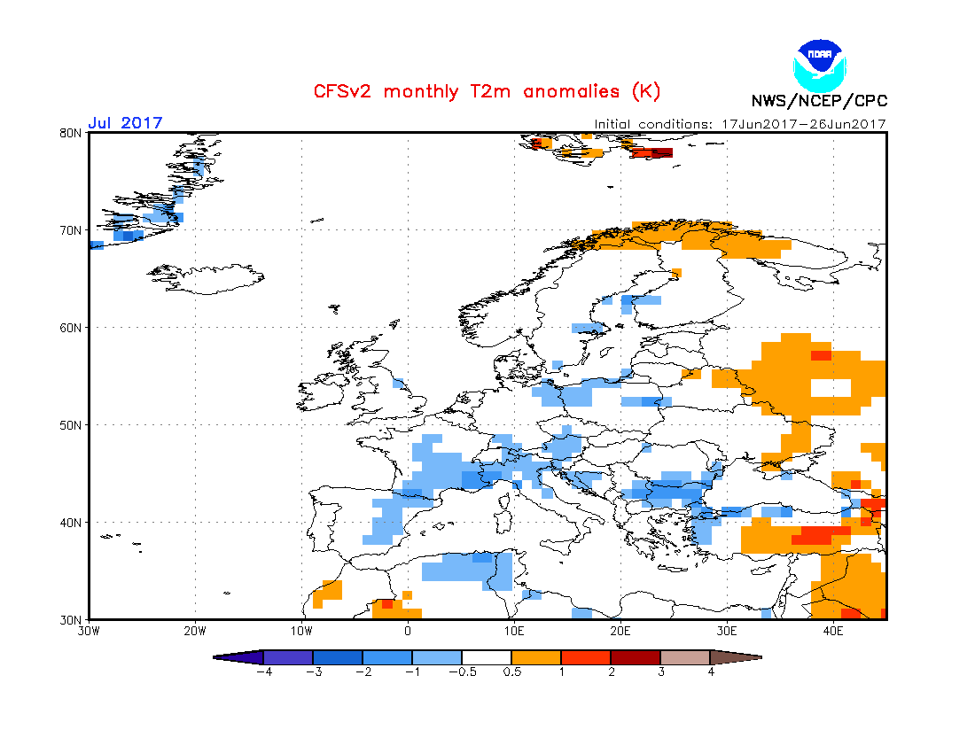 Image d'illustration pour Prévision mensuelle : vers un temps contrasté en Juillet