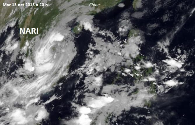 Image d'illustration pour Ex typhon Nari / Santi (Vietnam - Laos - Thaïlande)
