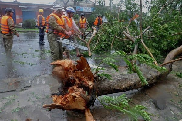 Image d'illustration pour Ex typhon Nari / Santi (Vietnam - Laos - Thaïlande)