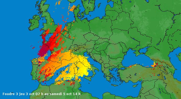 Image d'illustration pour Violents orages de grêle en Espagne