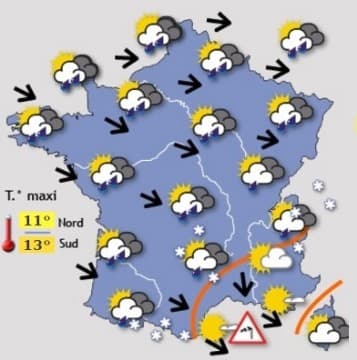 Image d'illustration pour Retour de la fraîcheur et des giboulées... d'avril
