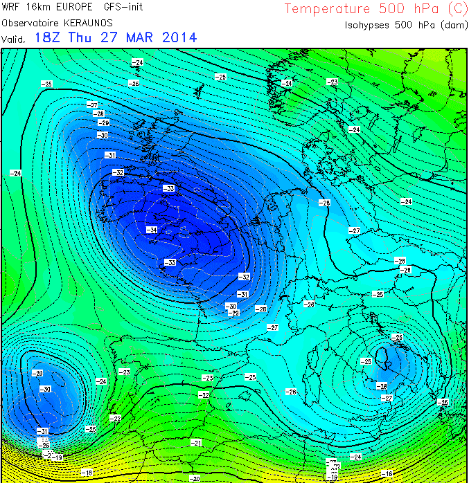 Image d'illustration pour Goutte froide : forte pluie et neige en Corse