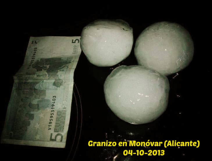 Image d'illustration pour Violents orages de grêle en Espagne