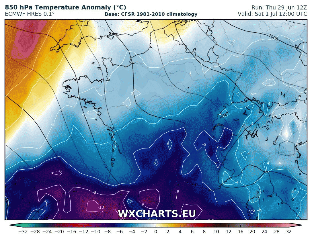 Image d'illustration pour Week-end frais & médiocre puis retour d'un temps plus estival