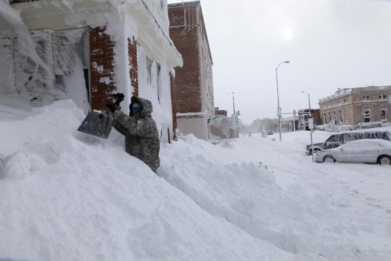 Image d'illustration pour Neige et blizzard aux Etats-Unis