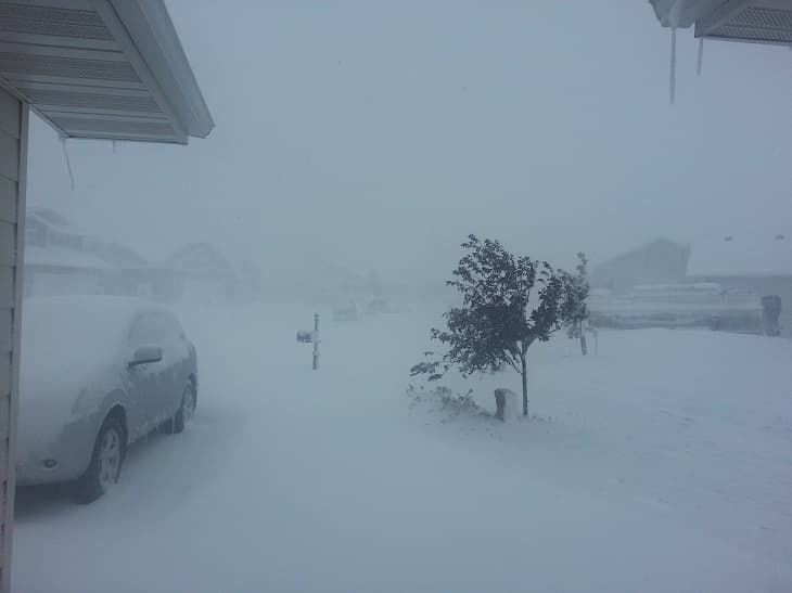 Image d'illustration pour Neige et blizzard aux Etats-Unis