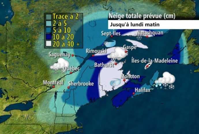 Image d'illustration pour Tempête de neige et de pluies verglaçantes sur l'Est des Etats-Unis