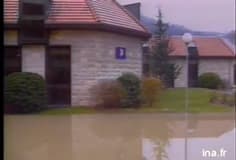 Image d'illustration pour Neige abondante & inondations vers les Alpes mi-février 1990