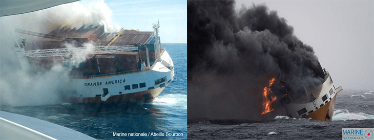 Image d'illustration pour Naufrage du Grande America : menace de pollution sur les côtes