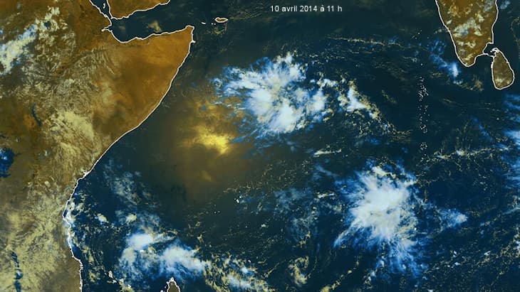 Image d'illustration pour Reflet du soleil sur une image satellite