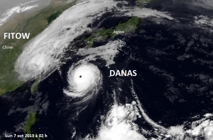 Image d'illustration pour Tempête tropicale Fitow / Quedan (Taïwan - Chine)