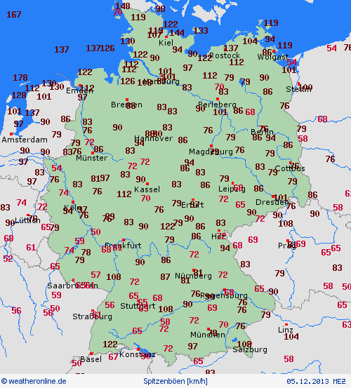 Image d'illustration pour Bilan de la tempête Xaver sur le Nord de l'Europe